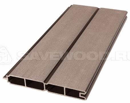 Заборный профиль из ДПК Savewood SW Agger матовый терракот купить в Ростове-на-Дону