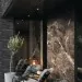 Фиброцементные панели Panda Камень Браун 02420F купить в Ростове-на-Дону