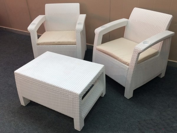Комплект Yalta Balcony Set белый купить в Ростове-на-Дону