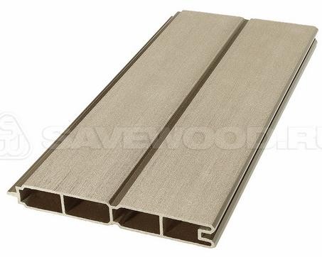 Заборный профиль из ДПК Savewood SW Agger матовый тик купить в Ростове-на-Дону