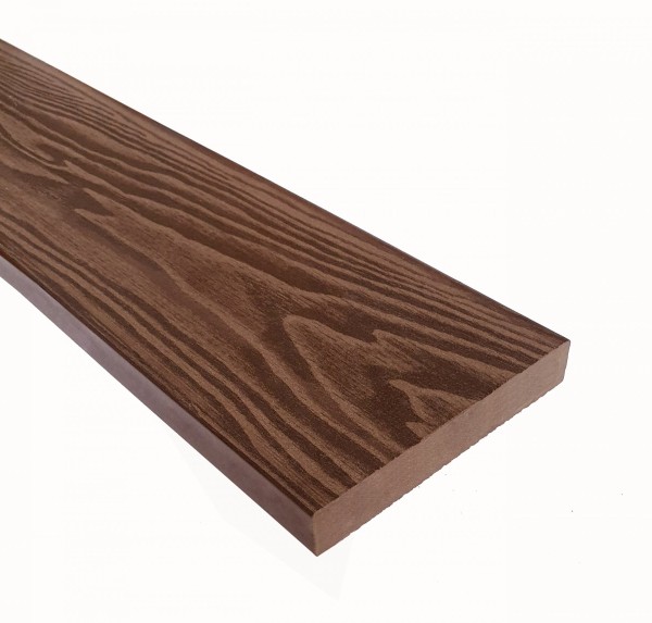 Террасная доска из ДПК Terrapol Смарт 3D Полнотелая без паза Орех Милано купить в Ростове-на-Дону