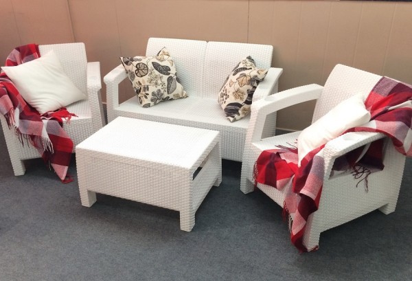 Комплект Yalta Terrace Set белый купить в Ростове-на-Дону