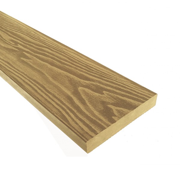 Террасная доска из ДПК Terrapol Смарт 3D Полнотелая без паза Дуб Севилья купить в Ростове-на-Дону