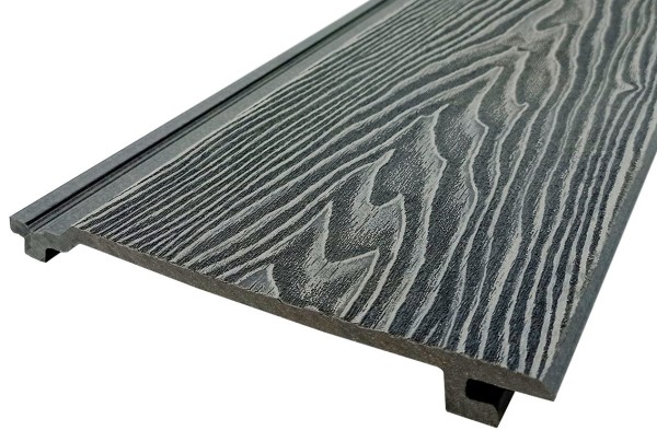 Сайдинг Darvolex 185x19x3000мм, 3D тиснение Серый купить в Ростове-на-Дону