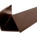 Уголок ДПК для сайдинга 70x70x3000мм Коричневый купить в Ростове-на-Дону