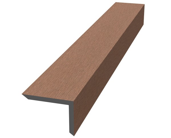Уголок ДПК для террасной доски NauticPrime, 60x40x2900мм Кедр купить в Ростове-на-Дону
