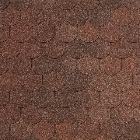 Гибкая черепица Tegola ASSISI terracotta 420 купить в Ростове-на-Дону