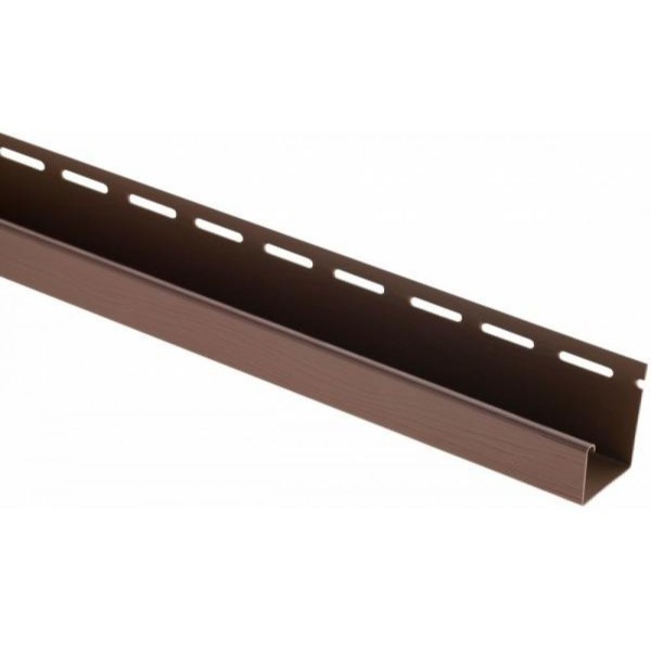 J-профиль Люкс Крашенный, T-15, ВН, Тёмный Орех купить в Ростове-на-Дону