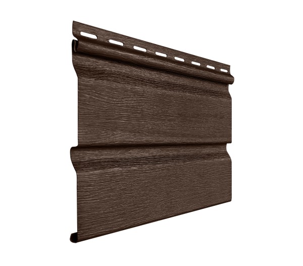 Виниловый сайдинг fineber (файнбер) - серия "стандарт", коричневый купить в Ростове-на-Дону