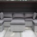 Диван-Трансформер AFINA плетеный из иск. ротанга AFM-320G Grey купить в Ростове-на-Дону