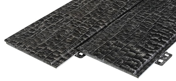 Фиброцементные панели FCSPRO Decor Wood Click Угольное купить в Ростове-на-Дону