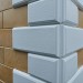 Угол Наружный к Фасадным Термопанелям Доломит Дагестанский Камень 400 мм Белый купить в Ростове-на-Дону
