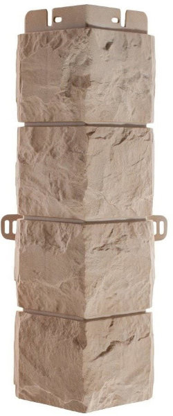 Фасадная панель Наружный угол фагот (талдомский), 0,45 х 0,13м (н) купить в Ростове-на-Дону