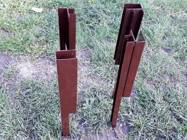 Угловой элемент металл, 90° для доски 225х30 мм Holzhof купить в Ростове-на-Дону
