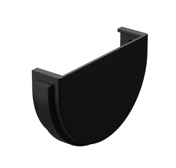 Заглушка желоба Docke Premium ПВХ - Карбон купить в Ростове-на-Дону