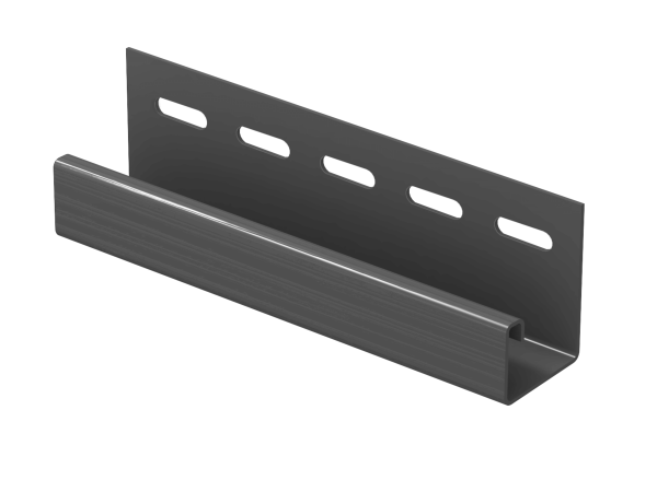 J-планка Ю-пласт Классика графитовая купить в Ростове-на-Дону