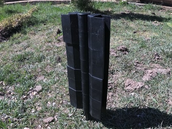 Угловой элемент поворотный, пластиковый от 60° до 300° для доски 300х30 мм из ДПК чёрный Holzhof купить в Ростове-на-Дону