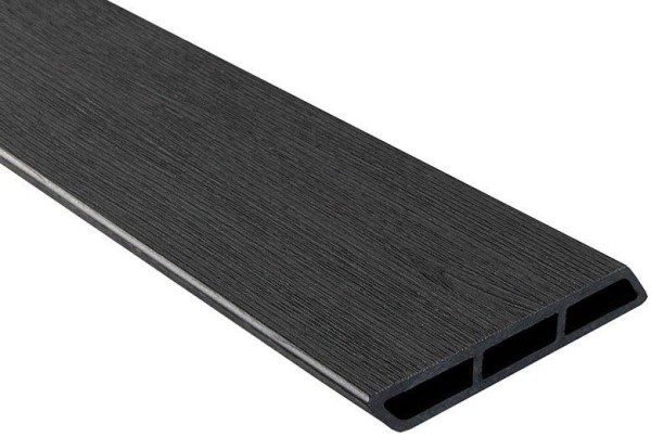 Доска Ромбус 3D ДПК Outdoor STORM BLACK черная купить в Ростове-на-Дону