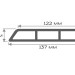 Доска Ромбус 3D ДПК Outdoor STORM GREY серая микс купить в Ростове-на-Дону
