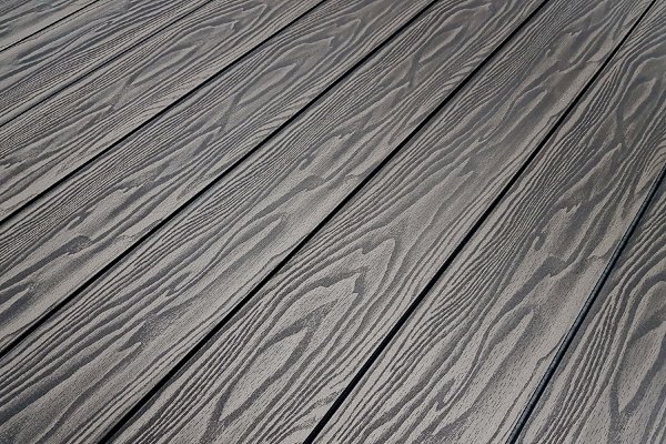 Террасная доска из ДПК Terrapol Смарт 3D Полнотелая с пазом Черное дерево купить в Ростове-на-Дону