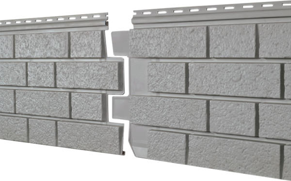 Фасадная панель Ю-пласт Стоун Хаус S-Lock Клинкер Нордик дым купить в Ростове-на-Дону