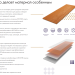 Фибросайдинг DECOVER 3600 x 190 x 8 мм Lazuro купить в Ростове-на-Дону