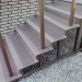 Ступень ДПК Outdoor Havana/Вельвет полнотелая серая  микс купить в Ростове-на-Дону