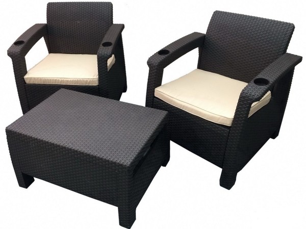Комплект Yalta Balcony Set венге купить в Ростове-на-Дону