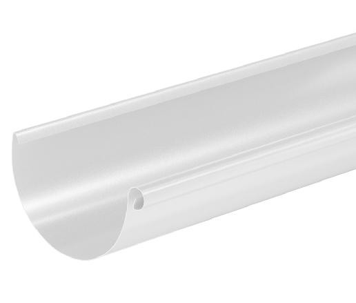 Водосток Aquasistem, система 125x90 - Водосточный желоб 3.00м RAL 9003 Белый купить в Ростове-на-Дону