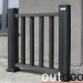 Ограждение из ДПК Outdoor Классик 3D STORM чёрный купить в Ростове-на-Дону