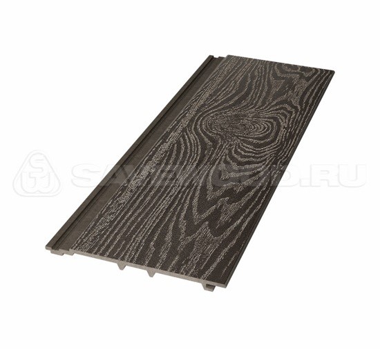 Сайдинг из дпк savewood sw-cedrus тангенциальный распил темно-коричневый купить в Ростове-на-Дону