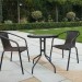Комплект плетеной мебели AFINA из иск. ротанга Асоль-LR02 LRC-02/LRT-02-D60 Dark Brown купить в Ростове-на-Дону