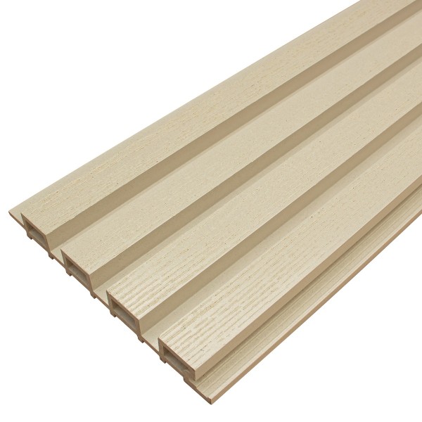 Фасадная доска из ДПК Faynag Wood Рейка Слоновая кость купить в Ростове-на-Дону