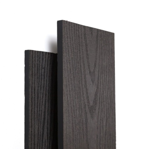 Заборная доска Ecodecking Техно 145х12 Графит купить в Ростове-на-Дону
