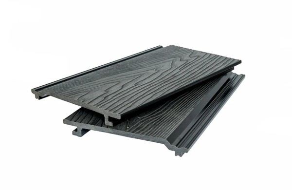 Фасадная доска 3D WOOD BRUSHING, чёрный купить в Ростове-на-Дону