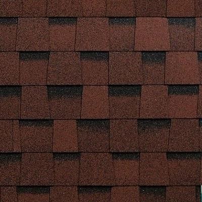 Двухслойная ламинированная черепица Shinglas, серия Фазенда – Красный купить в Ростове-на-Дону