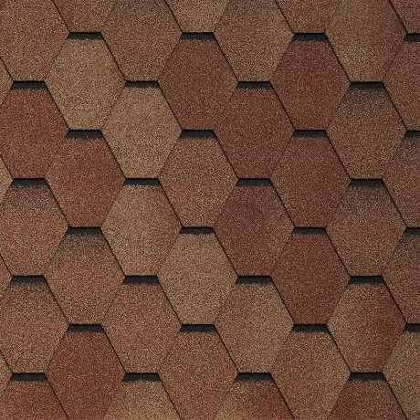 Гибкая черепица Tegola VENETO terracotta 206 купить в Ростове-на-Дону