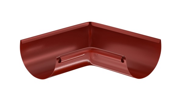 Водосток Aquasistem, система 150x100 - Угол желоба, внутренний 90° RR 29 Бургундский купить в Ростове-на-Дону
