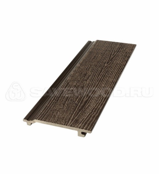 Сайдинг из дпк savewood sw-sorbus радиальный распил темно-коричневый купить в Ростове-на-Дону