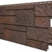 Фасадная панель VOX Sandstone (Сандстоун) темно коричневый купить в Ростове-на-Дону