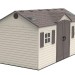 Сарай пластиковый LifeTime 15x8 DD купить в Ростове-на-Дону