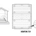 Сарай пластиковый Newton 7.5х9 купить в Ростове-на-Дону