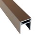 П-профиль Алюминиевый EasyDecking 35x25 Венге купить в Ростове-на-Дону