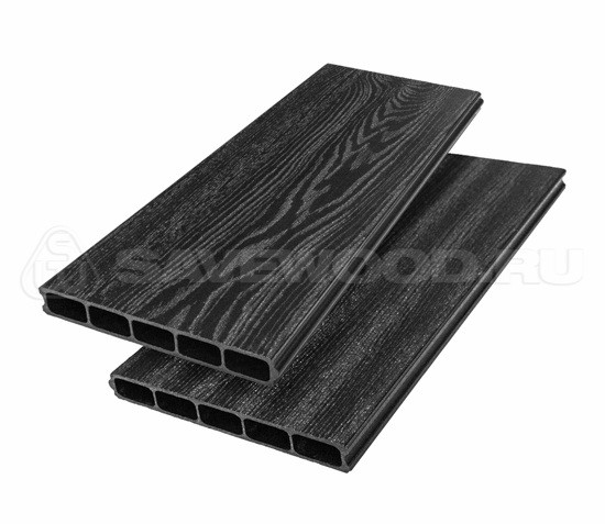 Грядочная доска ДПК 3D Savewood SW Rumex Чёрный купить в Ростове-на-Дону
