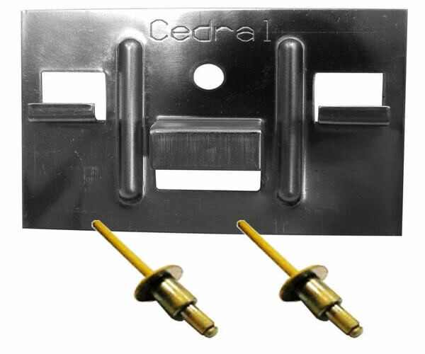 КЛЯММЕР + ЗАКЛЁПКА ДЛЯ CEDRAL CLICK 250 ШТ купить в Ростове-на-Дону