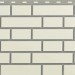 Фасадная панель Альта-Профиль, Кирпич Клинкерный, Белый купить в Ростове-на-Дону