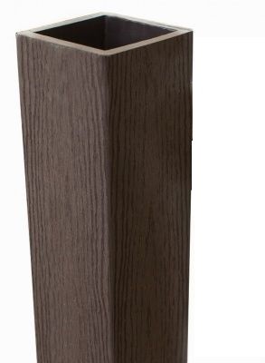 Столб опорный Woodvex Co-Extrusion Венге
