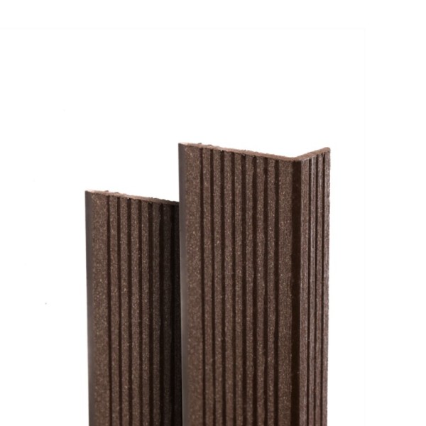 Угол торцевой Ecodecking Техно 70х35x3000 Шоколад купить в Ростове-на-Дону
