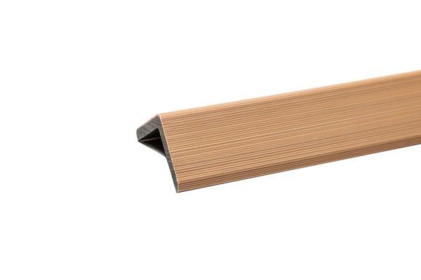 Уголок торцевой Ecodecking Скай коэкструзия 45х45х3000 Бук купить в Ростове-на-Дону