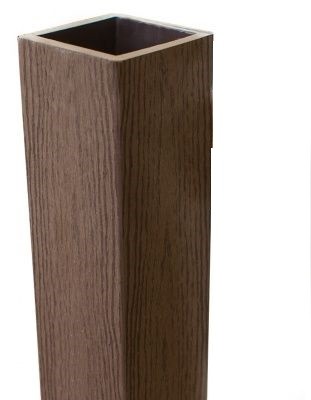 Столб опорный Woodvex Co-Extrusion Темно - Коричневый